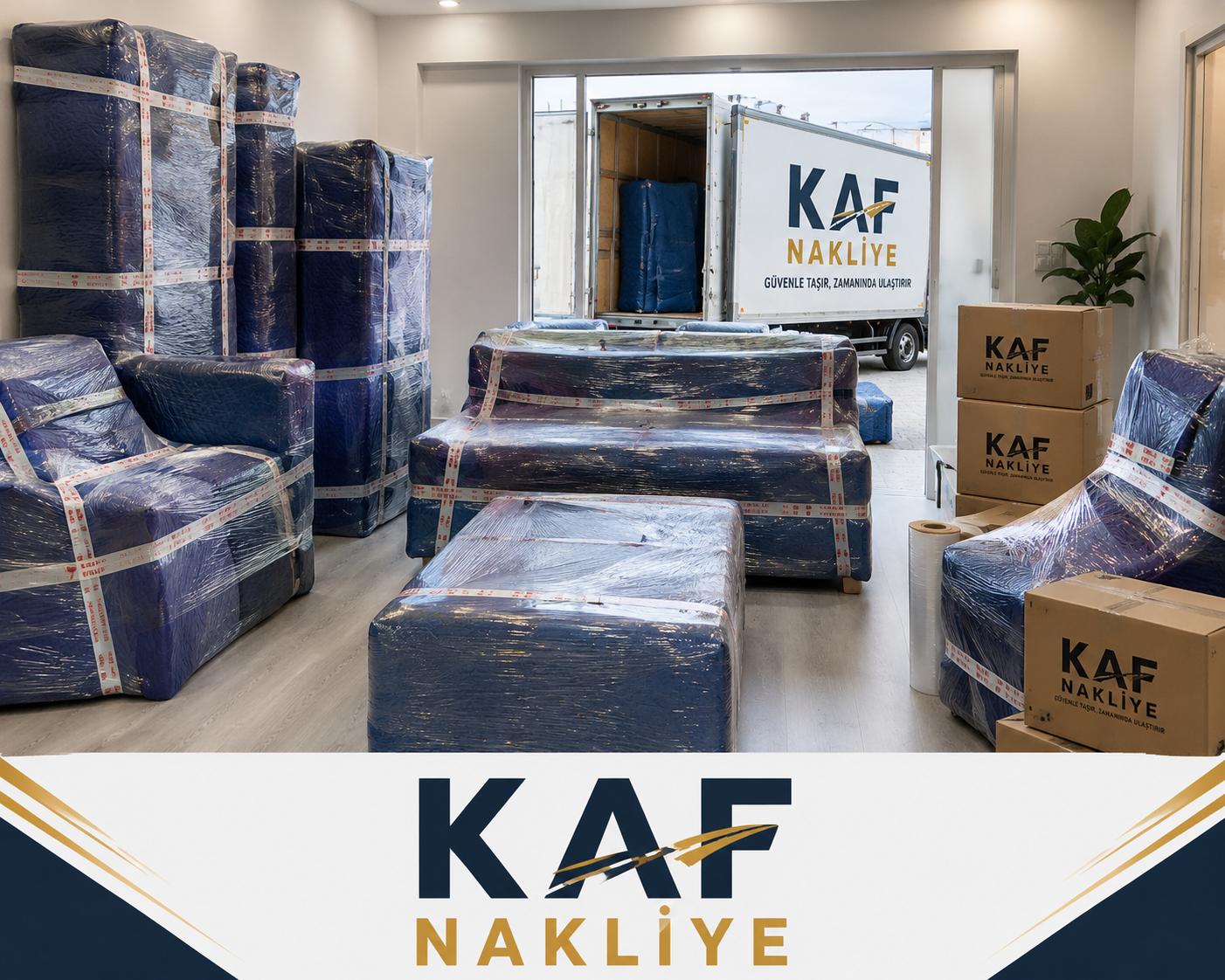 KAF Nakliye eşya paketleme ve nakliye kamyonu