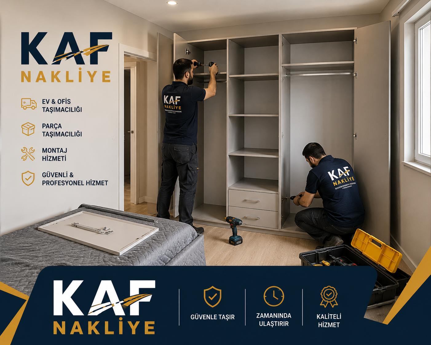 KAF Nakliye mobilya montaj hizmeti
